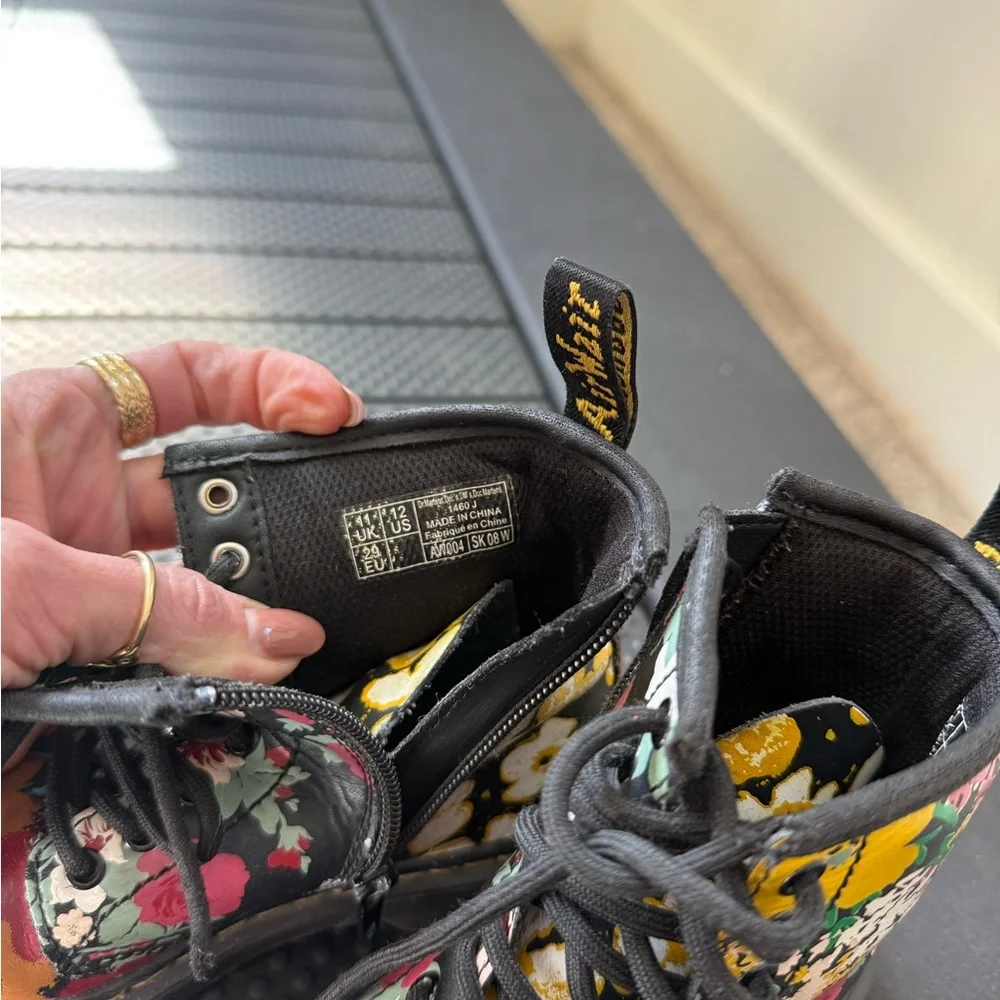 Dr. Martens 1460 Wanderlust Floral Boots